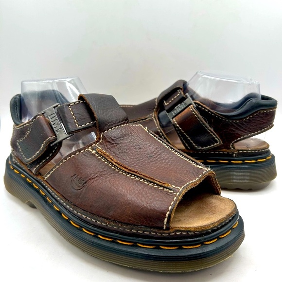 RARE Vintage Dr Martens Fisherman Sandals England
Brown Leather Chunky SZ 9 Y2K - Picture 15 of 15
